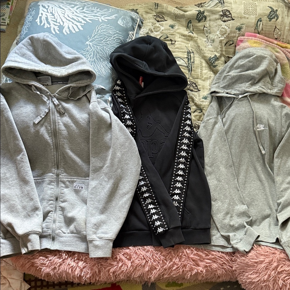 Nike and Kappa Hoodies Collection
